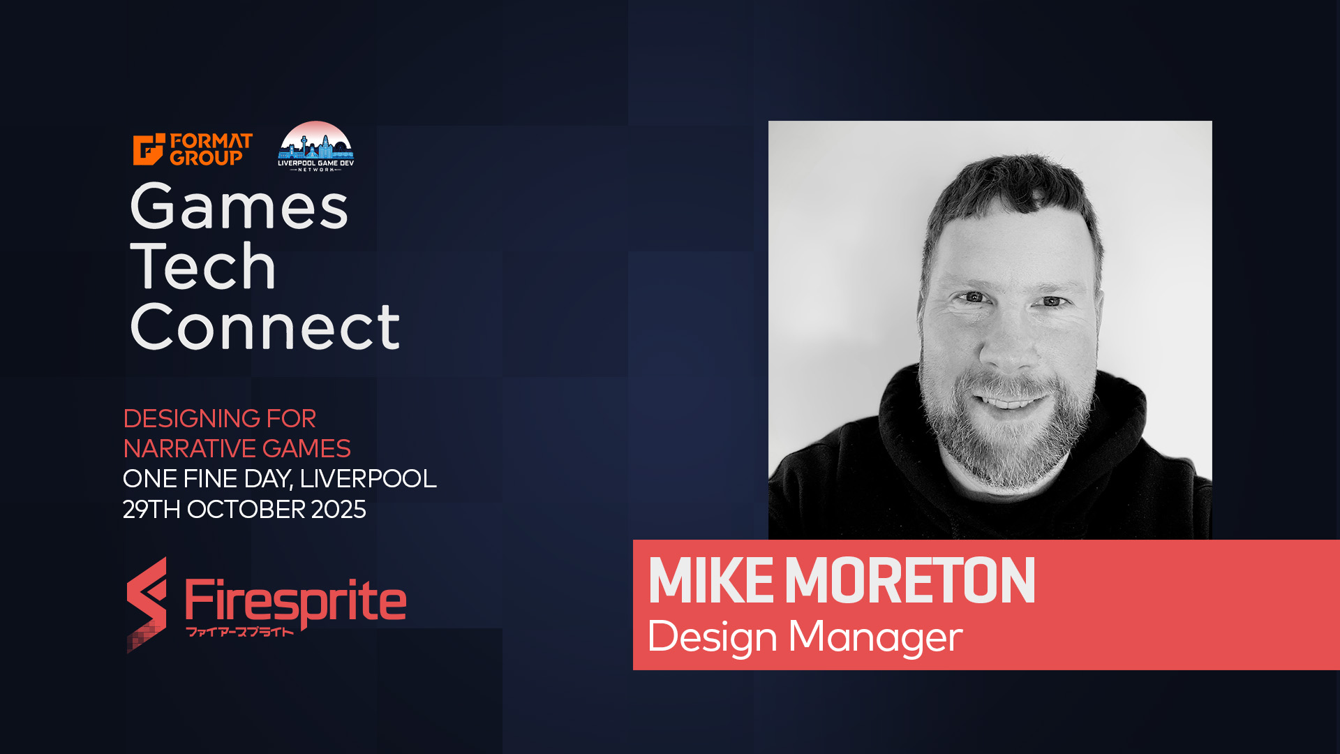 Games Tech Connect Speaker Mike Moreton